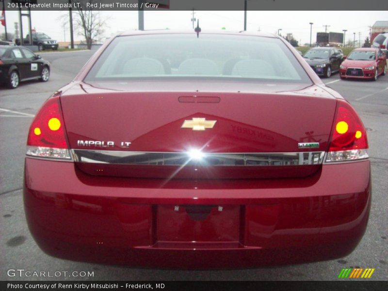 Red Jewel Tintcoat / Gray 2011 Chevrolet Impala LT