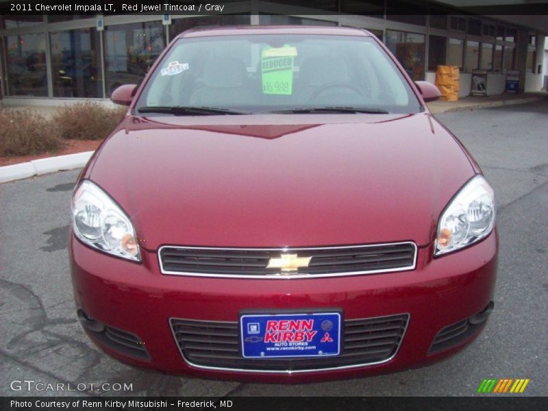 Red Jewel Tintcoat / Gray 2011 Chevrolet Impala LT