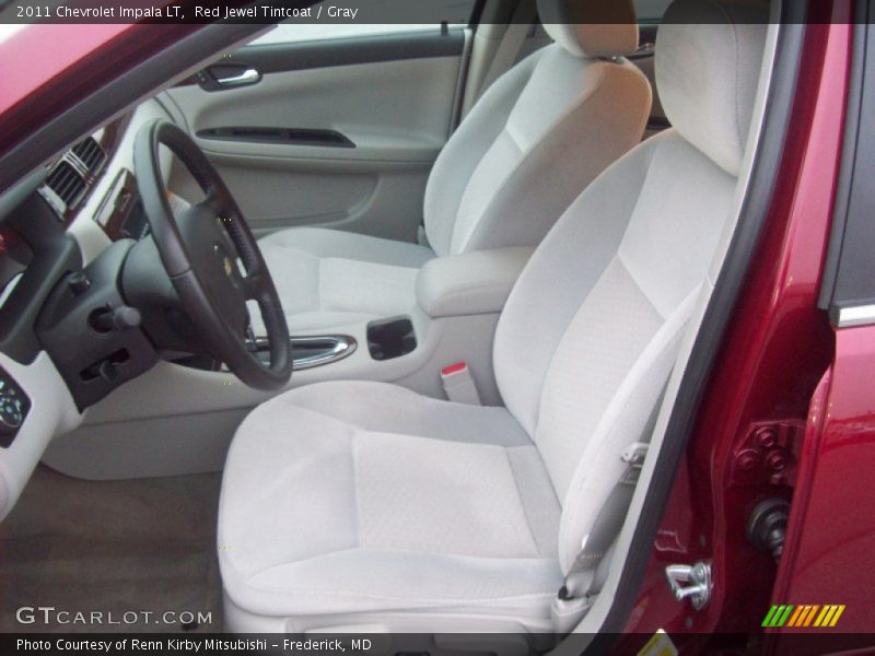 Red Jewel Tintcoat / Gray 2011 Chevrolet Impala LT