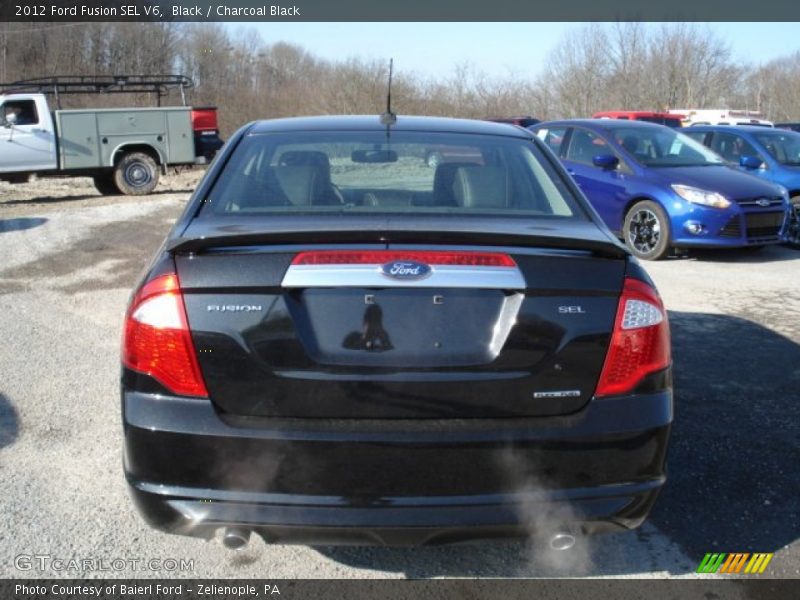 Black / Charcoal Black 2012 Ford Fusion SEL V6