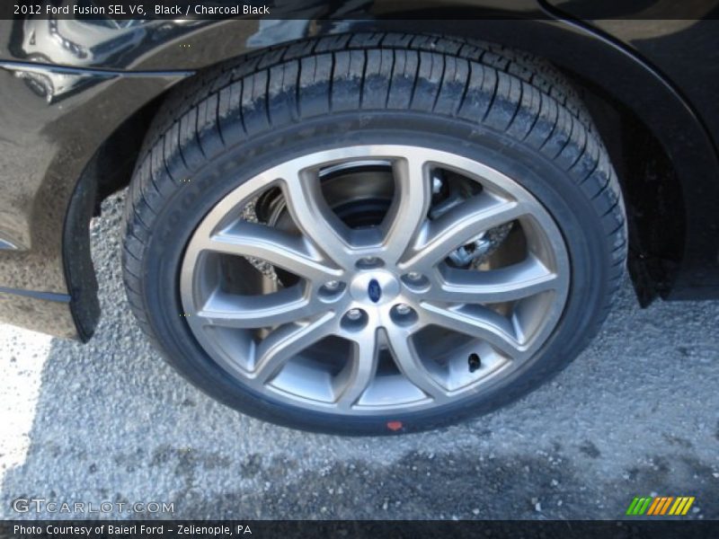 Black / Charcoal Black 2012 Ford Fusion SEL V6