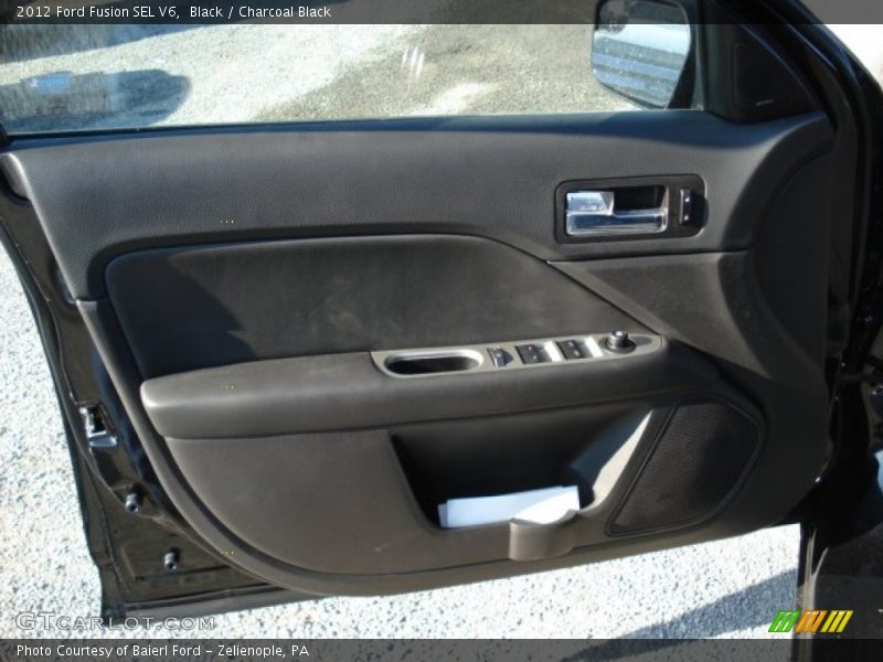 Black / Charcoal Black 2012 Ford Fusion SEL V6
