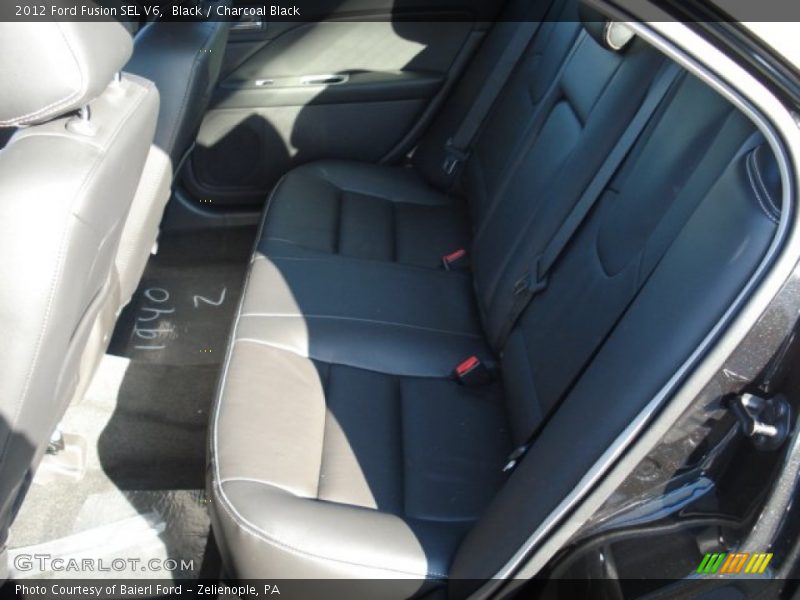 Black / Charcoal Black 2012 Ford Fusion SEL V6