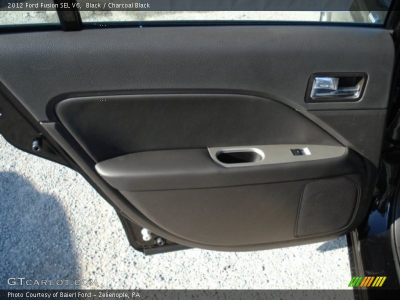 Black / Charcoal Black 2012 Ford Fusion SEL V6