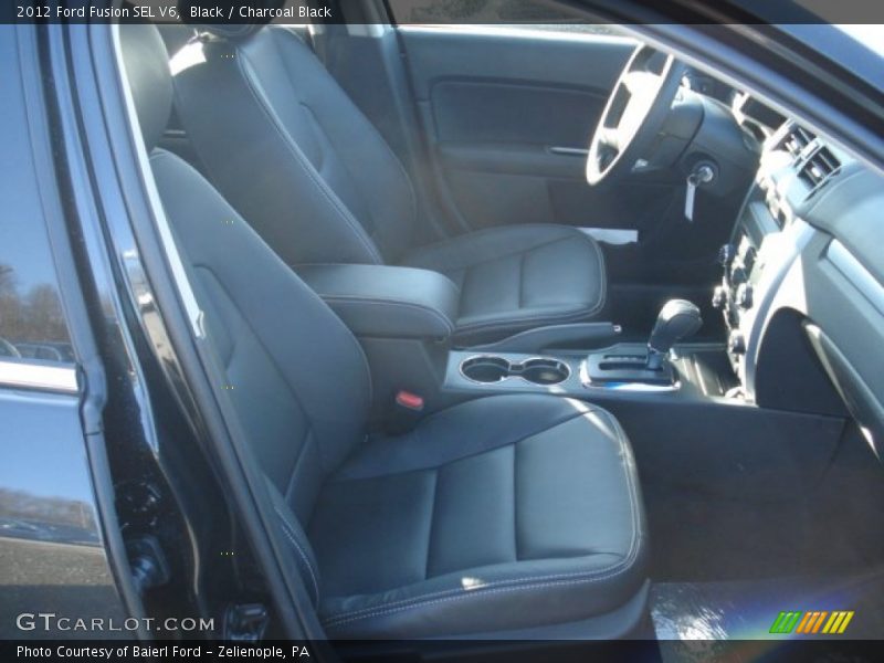Black / Charcoal Black 2012 Ford Fusion SEL V6