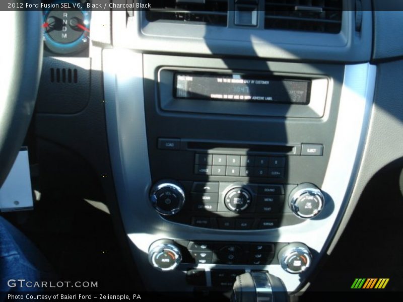 Black / Charcoal Black 2012 Ford Fusion SEL V6