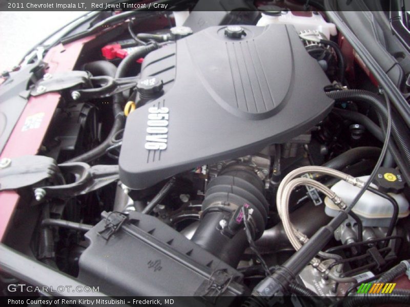 Red Jewel Tintcoat / Gray 2011 Chevrolet Impala LT