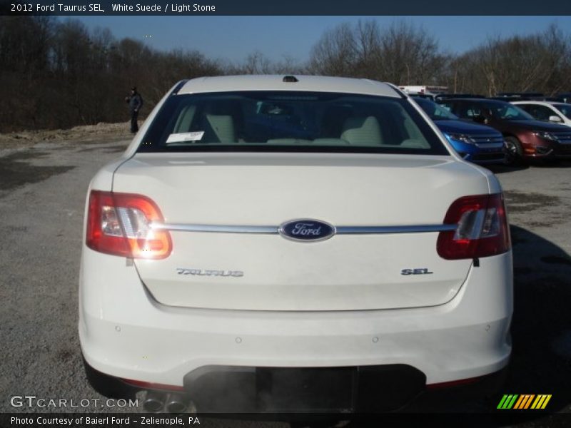 White Suede / Light Stone 2012 Ford Taurus SEL