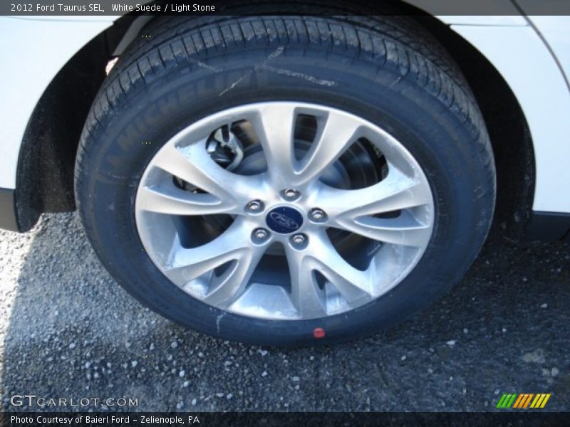 White Suede / Light Stone 2012 Ford Taurus SEL