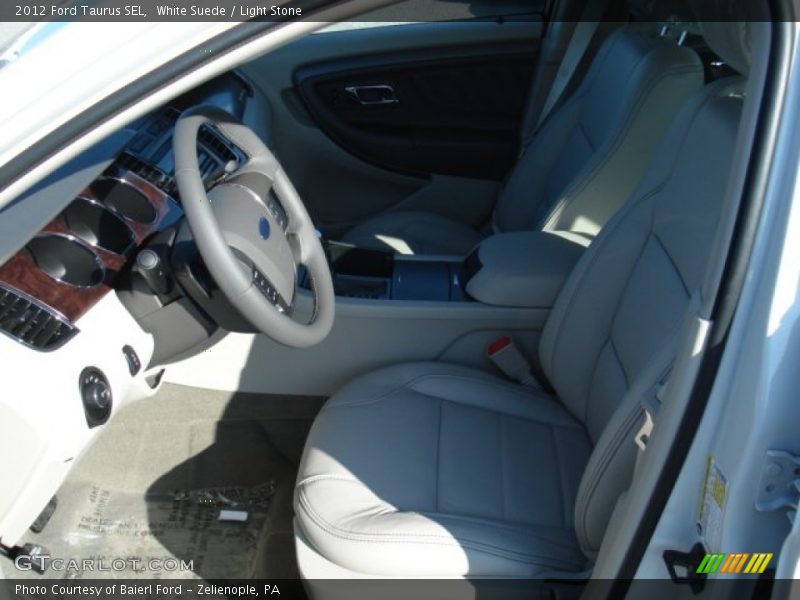 White Suede / Light Stone 2012 Ford Taurus SEL