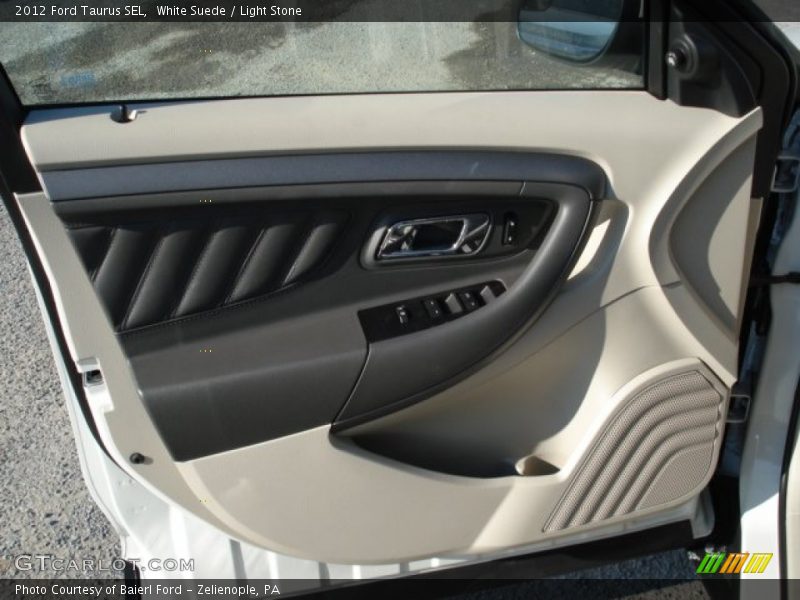White Suede / Light Stone 2012 Ford Taurus SEL