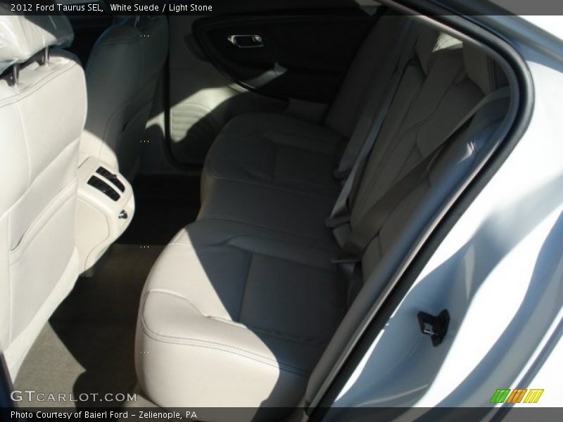 White Suede / Light Stone 2012 Ford Taurus SEL