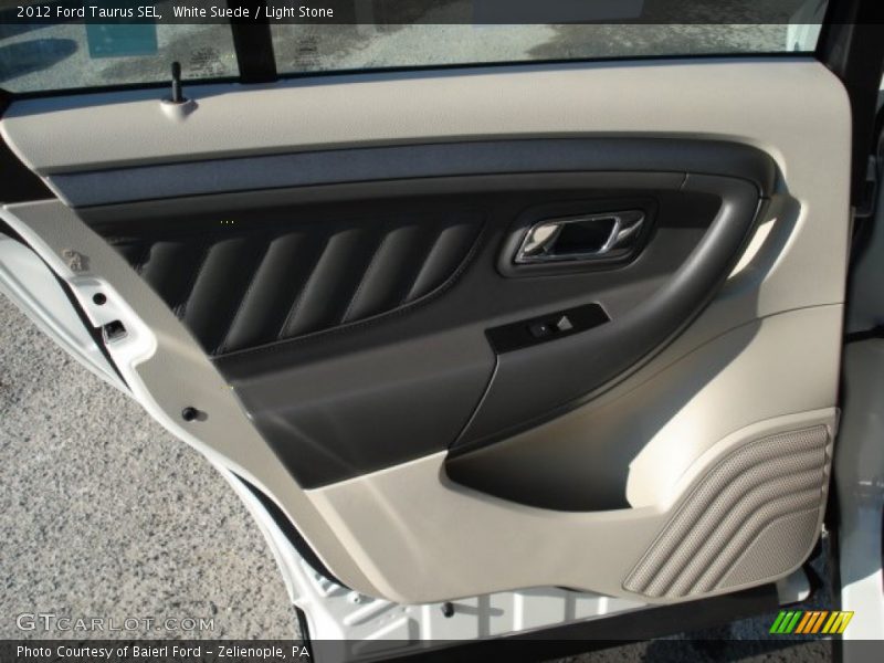 White Suede / Light Stone 2012 Ford Taurus SEL