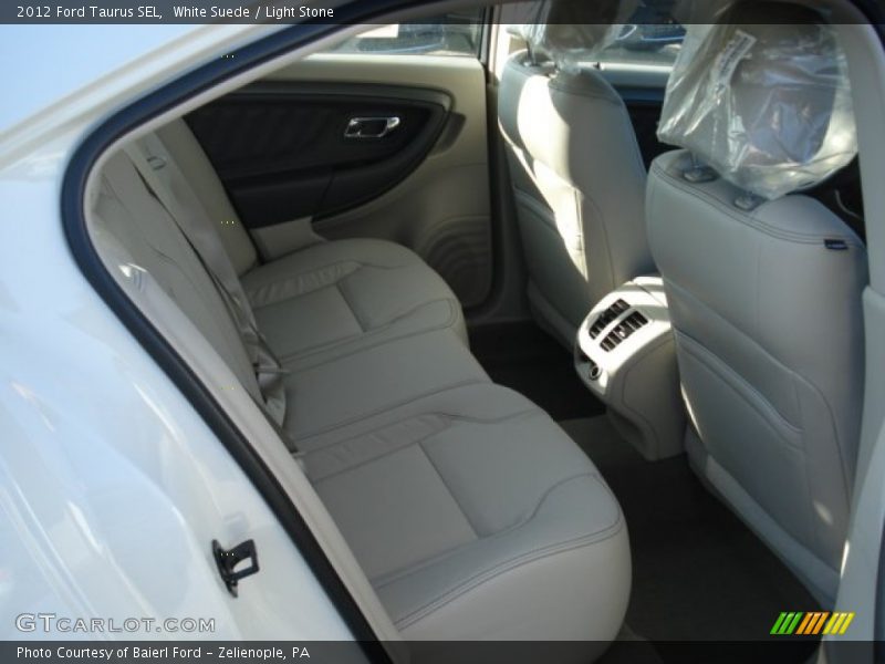 White Suede / Light Stone 2012 Ford Taurus SEL