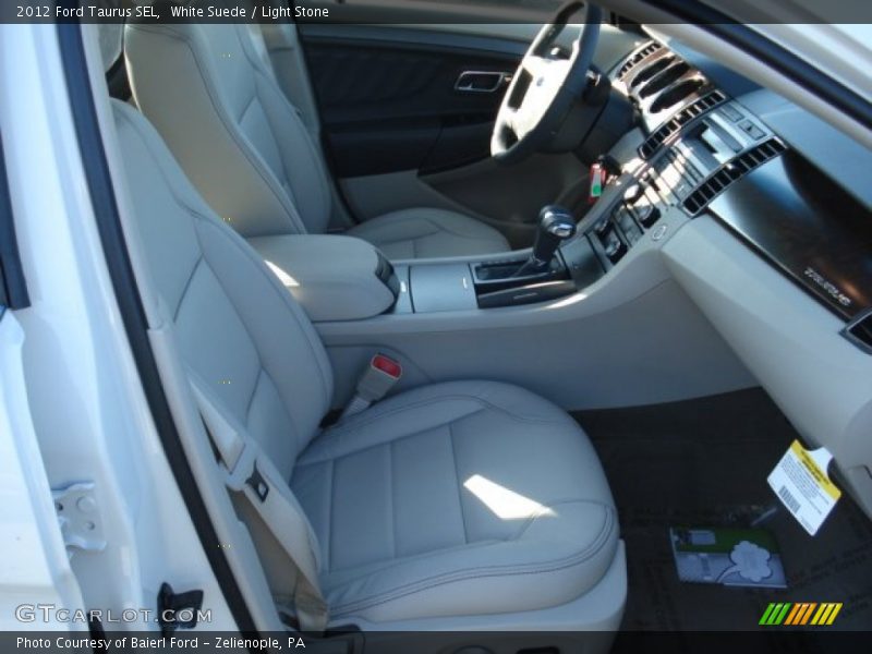 White Suede / Light Stone 2012 Ford Taurus SEL
