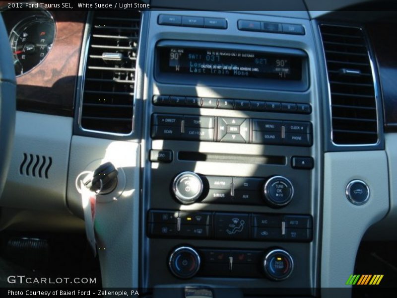 White Suede / Light Stone 2012 Ford Taurus SEL