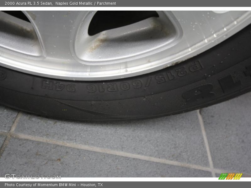 Naples Gold Metallic / Parchment 2000 Acura RL 3.5 Sedan