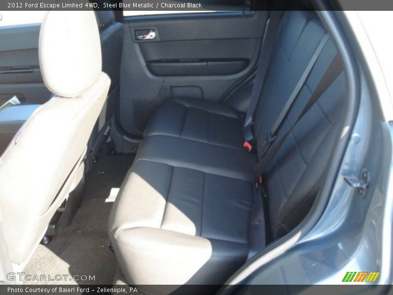 Steel Blue Metallic / Charcoal Black 2012 Ford Escape Limited 4WD