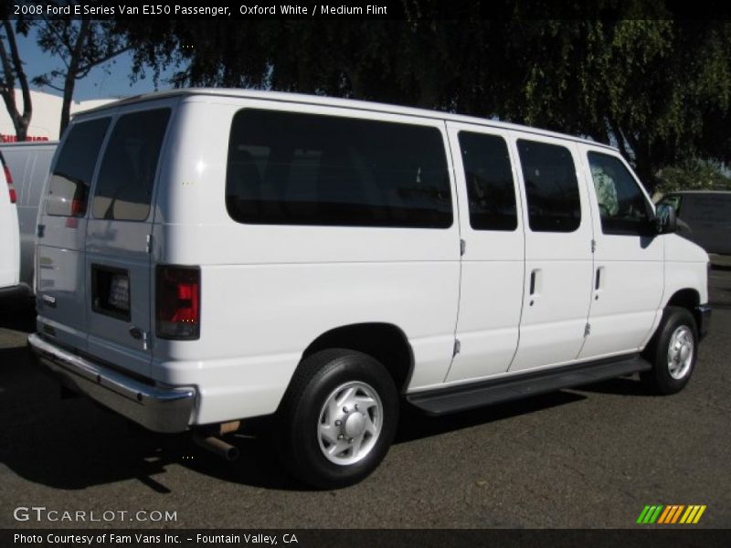 Oxford White / Medium Flint 2008 Ford E Series Van E150 Passenger