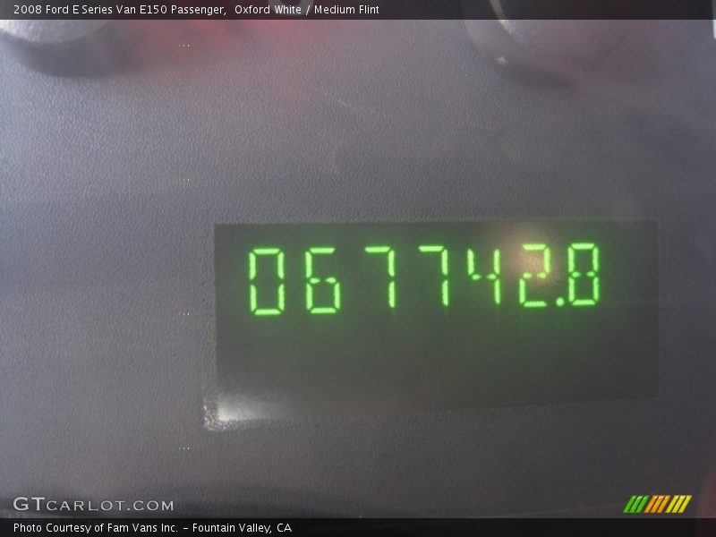 Oxford White / Medium Flint 2008 Ford E Series Van E150 Passenger