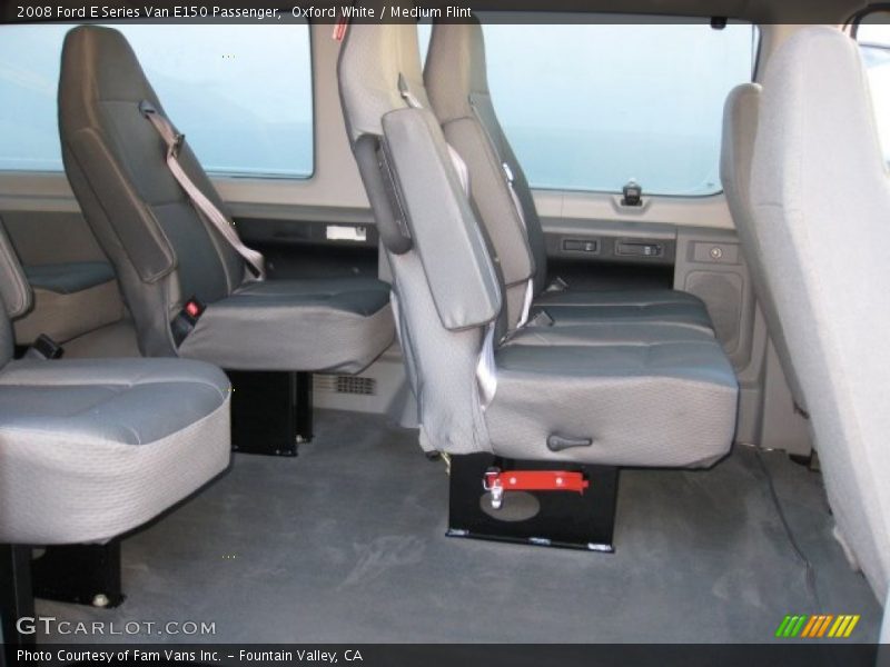 Oxford White / Medium Flint 2008 Ford E Series Van E150 Passenger