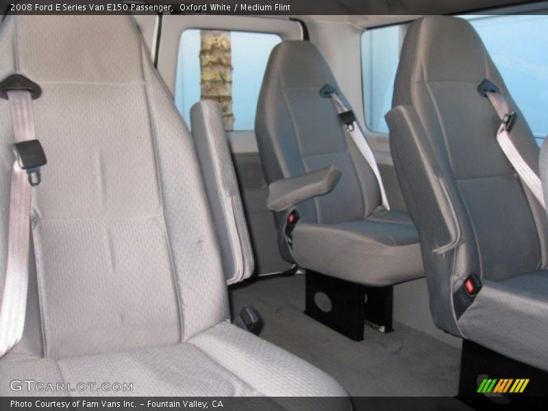 Oxford White / Medium Flint 2008 Ford E Series Van E150 Passenger