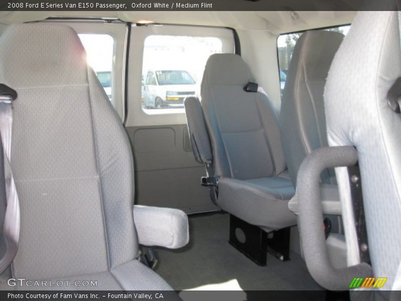 Oxford White / Medium Flint 2008 Ford E Series Van E150 Passenger