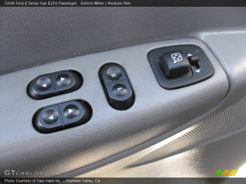 Oxford White / Medium Flint 2008 Ford E Series Van E150 Passenger