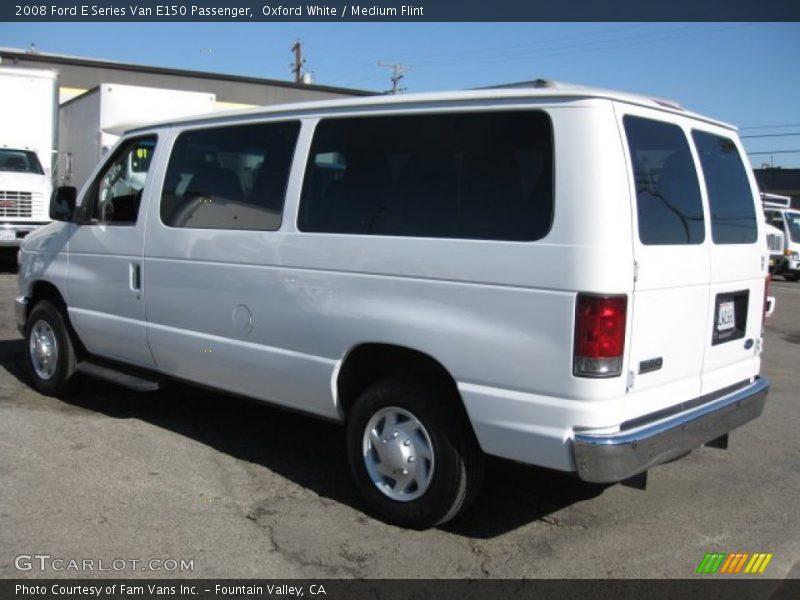 Oxford White / Medium Flint 2008 Ford E Series Van E150 Passenger