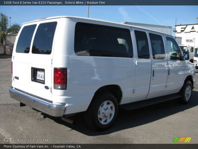 Oxford White / Medium Flint 2008 Ford E Series Van E150 Passenger