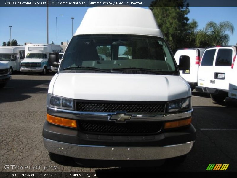 Summit White / Medium Pewter 2008 Chevrolet Express 2500 Commercial Van
