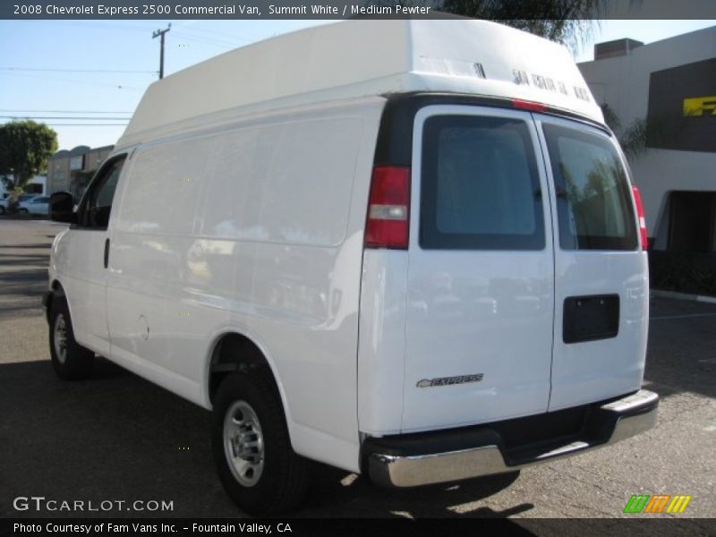 Summit White / Medium Pewter 2008 Chevrolet Express 2500 Commercial Van