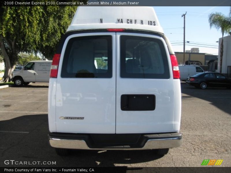Summit White / Medium Pewter 2008 Chevrolet Express 2500 Commercial Van