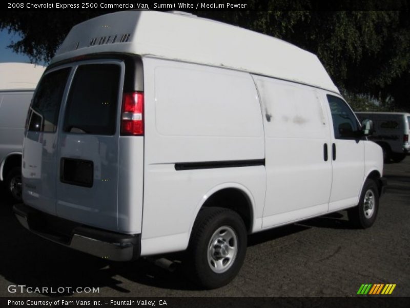 Summit White / Medium Pewter 2008 Chevrolet Express 2500 Commercial Van