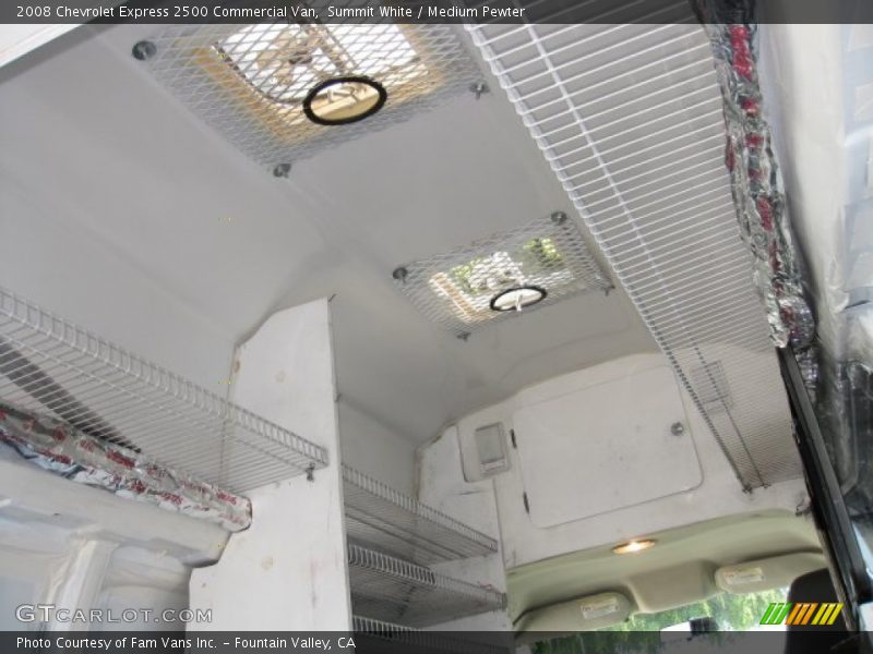Summit White / Medium Pewter 2008 Chevrolet Express 2500 Commercial Van