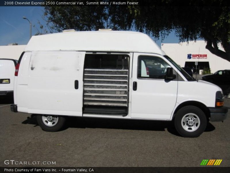 Summit White / Medium Pewter 2008 Chevrolet Express 2500 Commercial Van