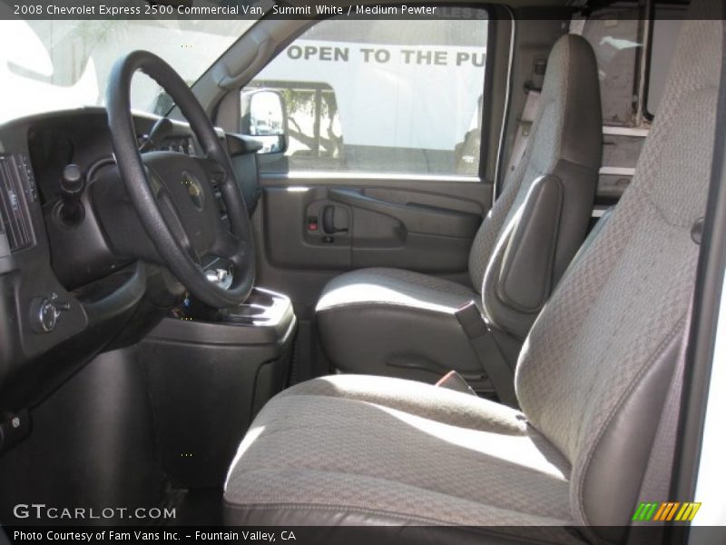 Summit White / Medium Pewter 2008 Chevrolet Express 2500 Commercial Van