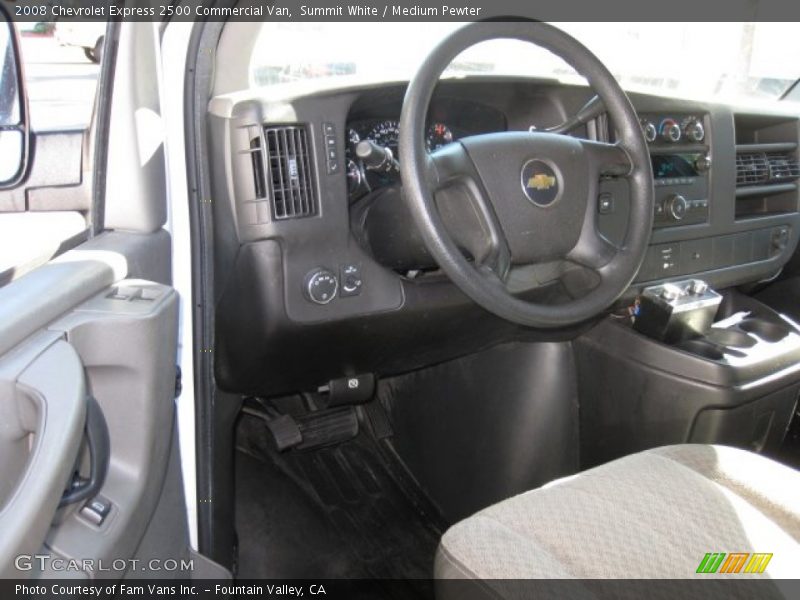 Summit White / Medium Pewter 2008 Chevrolet Express 2500 Commercial Van