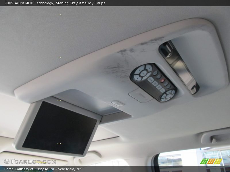 Sterling Gray Metallic / Taupe 2009 Acura MDX Technology