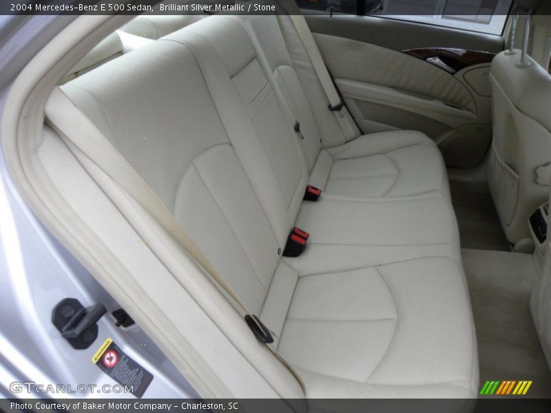 Brilliant Silver Metallic / Stone 2004 Mercedes-Benz E 500 Sedan