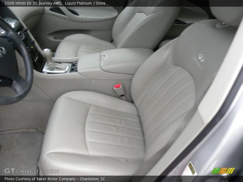 Liquid Platinum / Stone 2008 Infiniti EX 35 Journey AWD