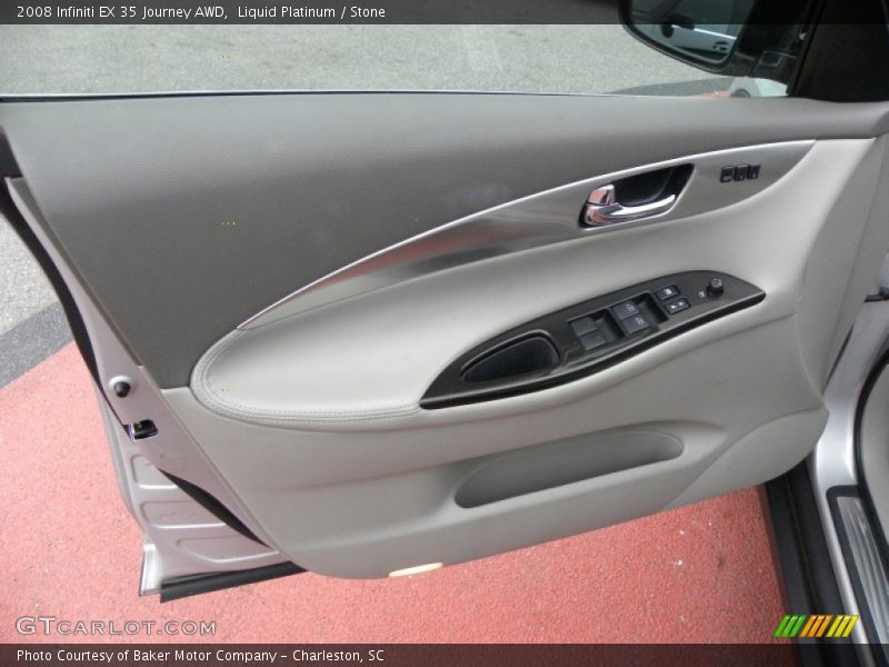 Liquid Platinum / Stone 2008 Infiniti EX 35 Journey AWD