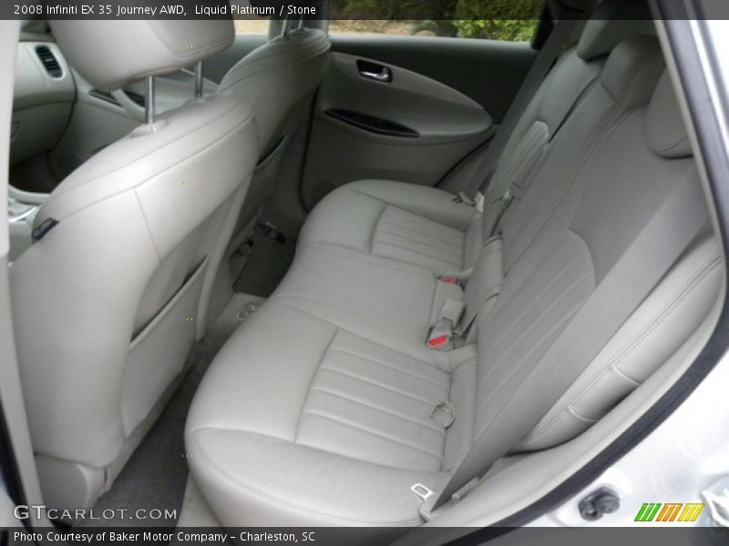 Liquid Platinum / Stone 2008 Infiniti EX 35 Journey AWD