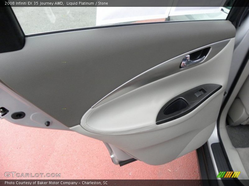 Liquid Platinum / Stone 2008 Infiniti EX 35 Journey AWD