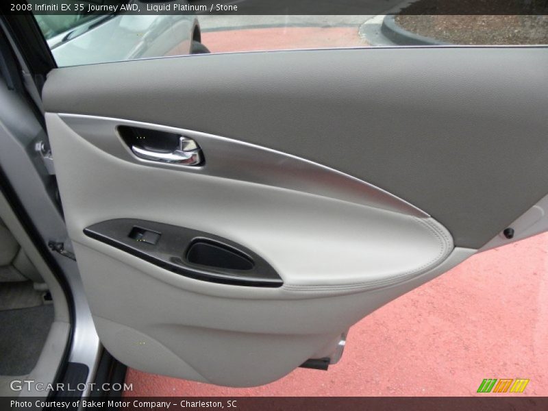 Liquid Platinum / Stone 2008 Infiniti EX 35 Journey AWD