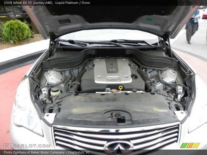 Liquid Platinum / Stone 2008 Infiniti EX 35 Journey AWD
