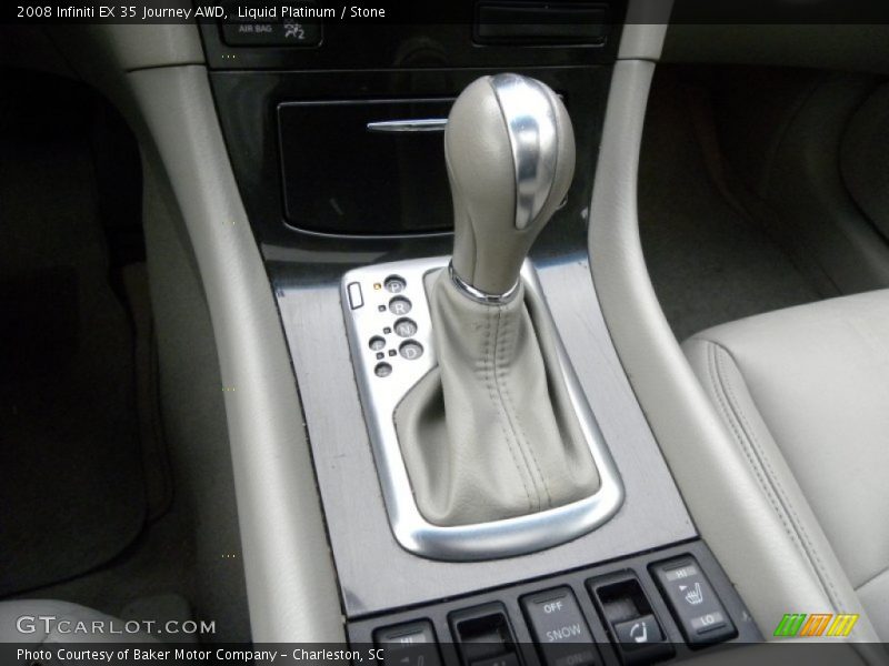Liquid Platinum / Stone 2008 Infiniti EX 35 Journey AWD