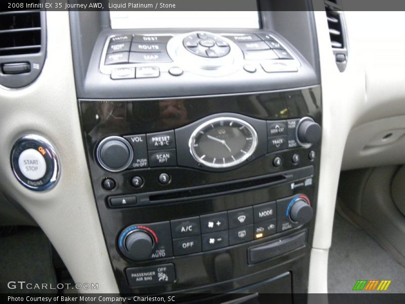 Liquid Platinum / Stone 2008 Infiniti EX 35 Journey AWD