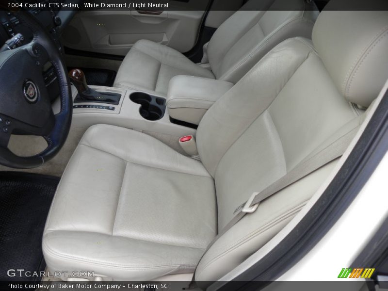 White Diamond / Light Neutral 2004 Cadillac CTS Sedan