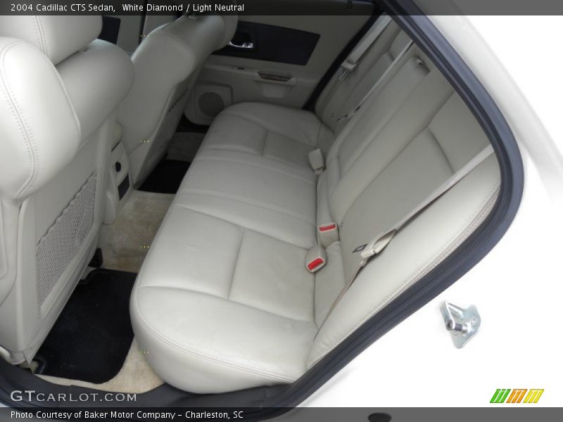White Diamond / Light Neutral 2004 Cadillac CTS Sedan